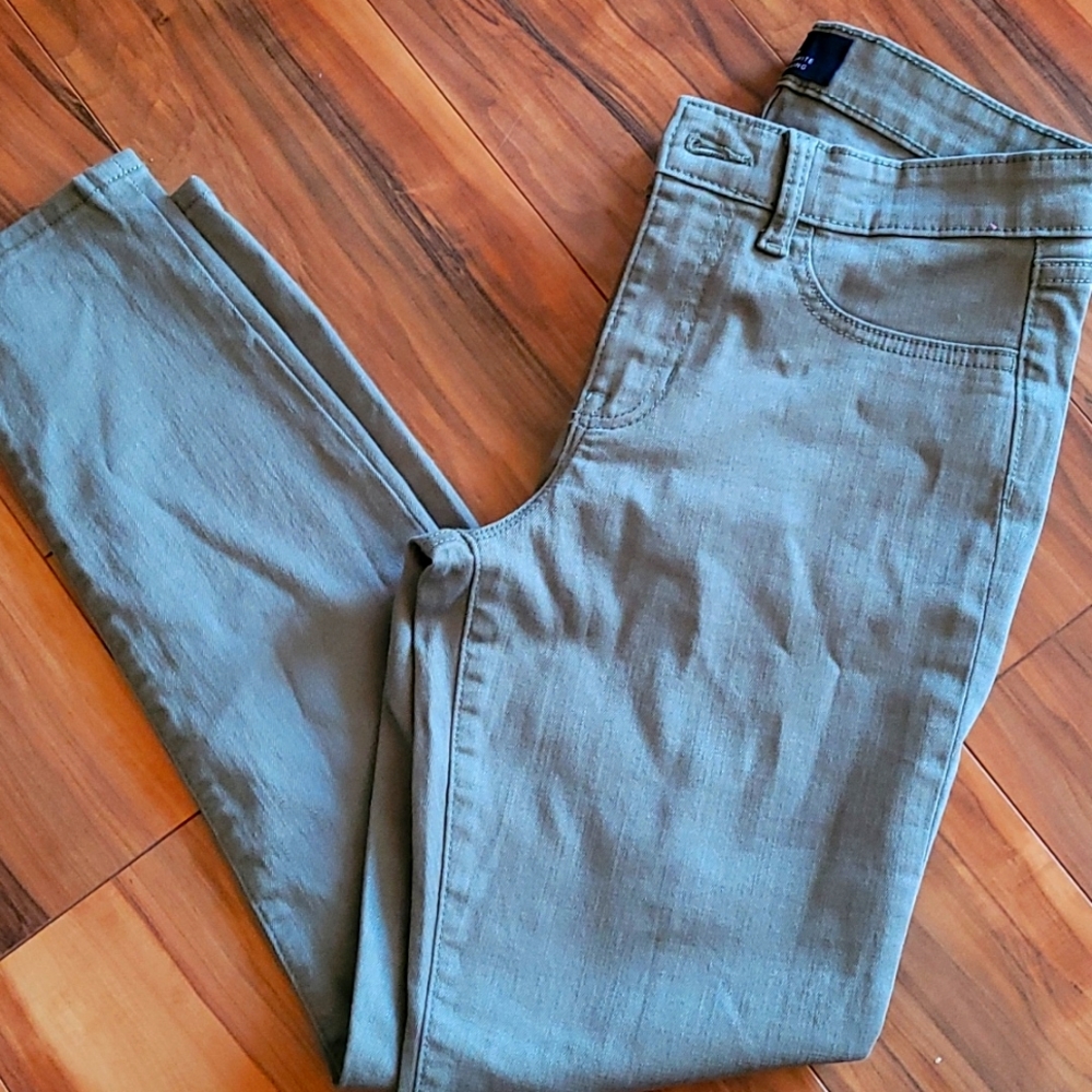Gap jegging green.
